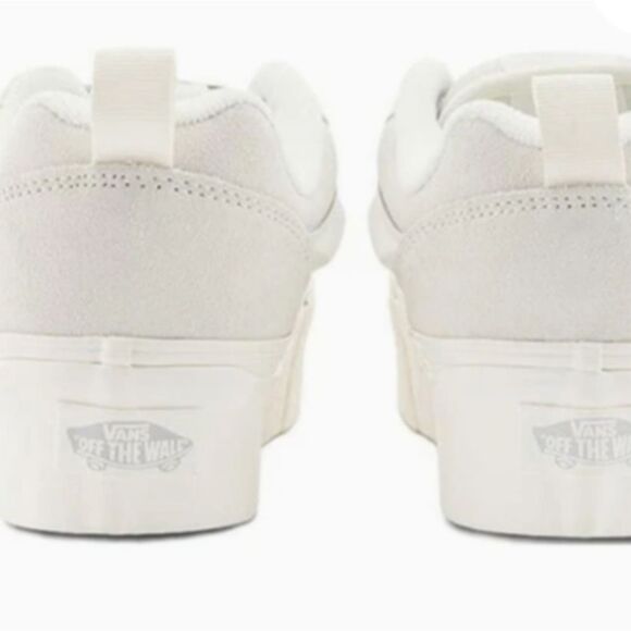 Vans Knu Stack Laces Low Sneakers- White - Picture 7 of 12